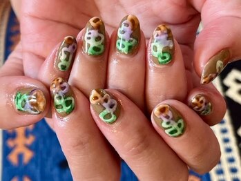 ブランシュ 藤沢(Blanche)/オーダーメイドネイル 飴細工