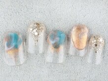 マハロネイルサロン 横浜店(mahalo)/クリアニュアンス7000円