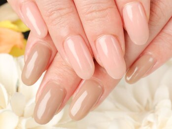 マノアネイル 甲子園口店(MANOA NAIL)/ちゅるるんワンカラー4400円