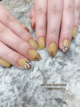 プライベート ネイルサロン マーマ(murmur)/レオパードネイル