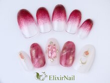 エリクサーネイル 池袋(Elixir Nail)/定額c やり放題/クーポン使用