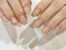 アイネイルズ 渋谷店(I nails)/【Karin.m】ガラスフレンチ