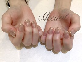 もやもやニュアンスネイル
