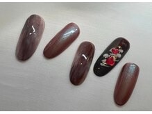 スピードネイル アンド アイ 宮交シティ店/#147【バレンタイン×チョコ】