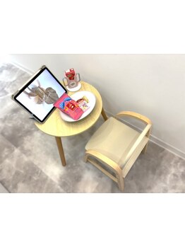 お子様同伴OKのサロン