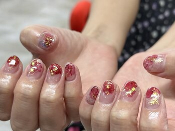 ゆびノさき イケブクロ(ゆびノさき+ikebukuro)/伸びても気にならないデザイン!