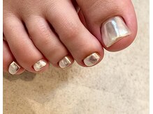 ヌル ネイル 堀江(NURU NAIL HORIE)/ミラー☆フットネイル☆