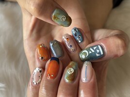 ちぐはぐネイル