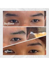 オンリーケア バイ ボーイズビー(ONLY CARE by Boys Be)/アイブローワックス+ラミネート