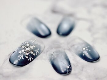 ネイルルージュ(Nail Rouge)の写真/フィルイン一層残し◎毎月のネイルでも負担を少なくする高技術。圧倒的技術力でお爪の先まで美しく保つ★