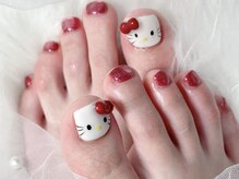 ビルドアップビューティー(Build Up Beauty)/フットネイルリボン