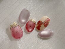 ネイルサロン リン(Lin)の雰囲気(春/マグネット//ちゅるんネイル/いちごネイル/定額ネイル)