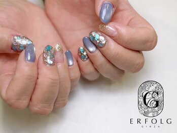 春のシェルネイル[フィルイン]