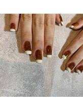 ビジュー ルミエール(Bijou Lumiere)/べっこうネイル