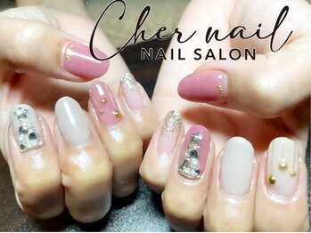 シェル ネイル(Cher nail)/Xmasネイル【Cher nail】