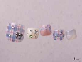 チェックリボン13500円