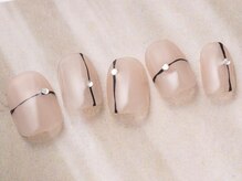 アイネイルズ 天神今泉店(I-nails)/シンプルラインニュアンス