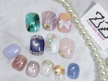 ジジ 長野店(ZIZI)の雰囲気（選べるカラー×アートの【フット定額】￥4950）