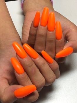 アクア ライズ 上大岡店(Aqua Rise)/オレンジネイル