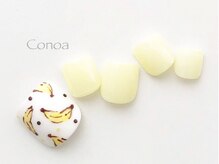 コノア(conoa)/イエローバナナネイル