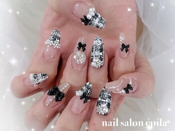 チェック×クリスマス