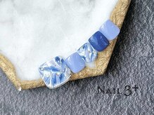 ネイルスリープラス(Nail 3+)/【フット】 feather flower