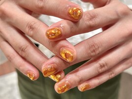 ぷっくりニュアンスネイル