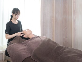 アリッチ 岡崎店(a.Rich)の写真/［岡崎/完全個室］ヘッド60分初回¥6240◇日々お疲れの男性の皆様へ。心身共に癒しを★睡眠の質向上にも◎