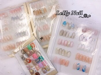 レヒネイル(LeHy nail)の写真/【月替りで楽しめる定額メニュー◎】ワンホンやフットネイルの定額プランもご用意しております！