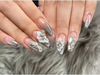 リアネイル(Rianail)の写真/駅近◎シンプル～トレンドまでお任せ☆ベテランスタッフによるデザインアートネイルで指先をドレスアップ♪