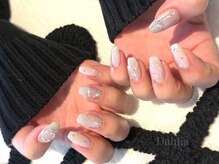 ダリア(Dahlia)/キルティングネイル