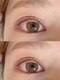 ウーアンジュ ネイルアンドアイラッシュ(w*ange)の写真/まつ毛パーマとアイブロウを組み合わせたセットメニューで、目元全体のバランスをトータルに整えます♪