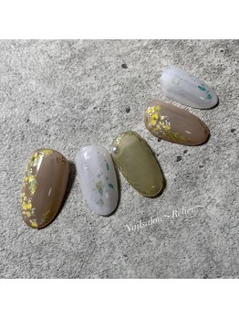 ルリエ(Relier)/ミモザ 春ネイル