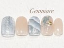 夏海サマーワンポイントネイル