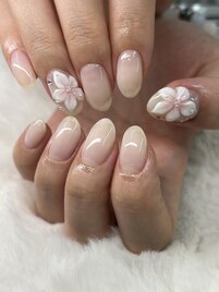 3Dフラワーネイル