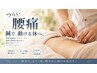 【慢性腰痛】鍼灸×整体で深部からほぐす集中ケア 50分¥2,500