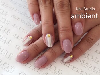 ネイルスタジオ アンビエント 表町店(Nail Studio ambient)/パステルピンク