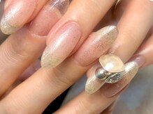 オーラリー ネイル アート メゾン(ORRERY nail art maison)/ハンド / クリアラメ