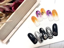 ネイルグラマラス 西新井店/《パラジェル》 ハロウィンnail