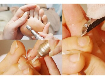 プリナチュール 名古屋店/フットケアも大人気です☆