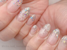 キラキラホロネイル☆