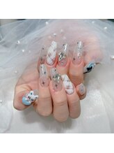 クイーンズビューティーサロン 新宿本店(Queen's beauty salon)/チップ長さだしやりつけ放題