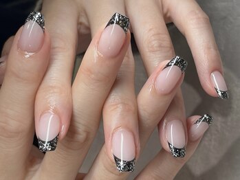 ネイルサロン シャルム(Nail salon CHARME)/ラメフレンチ