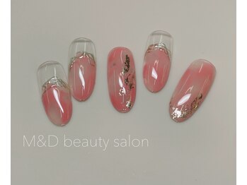 エムアンドディビューティサロン 銀座店(M&D)/【定額ニュアンスデザイン】