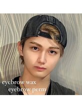 アイグラッド(eyeglad)/メンズ アイブロウwax+パーマ
