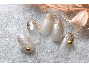 バブル シュガー バイ ネイルクローネ(bublle sugar by.nail crone)/キラキラクリスマスネイル