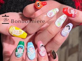 推し顔面ネイル