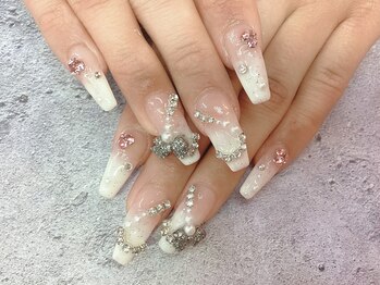 ジャスミンネイル(Jasmine Nail)/スカorチップ★アート&ビジュー