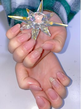 ジャスミン(Jasmine)/ワンポイントネイル