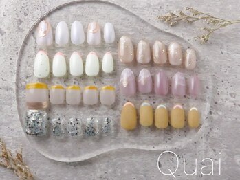 クアイネイル(Quai Nail)の写真/【リピート殺到のカジュアルニュアンス~本格アートまで！】トレンド感抜群！仕上がりで選ぶならQuai Nail★